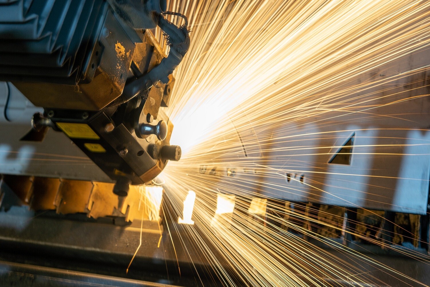 A picture of the manufacturing process
